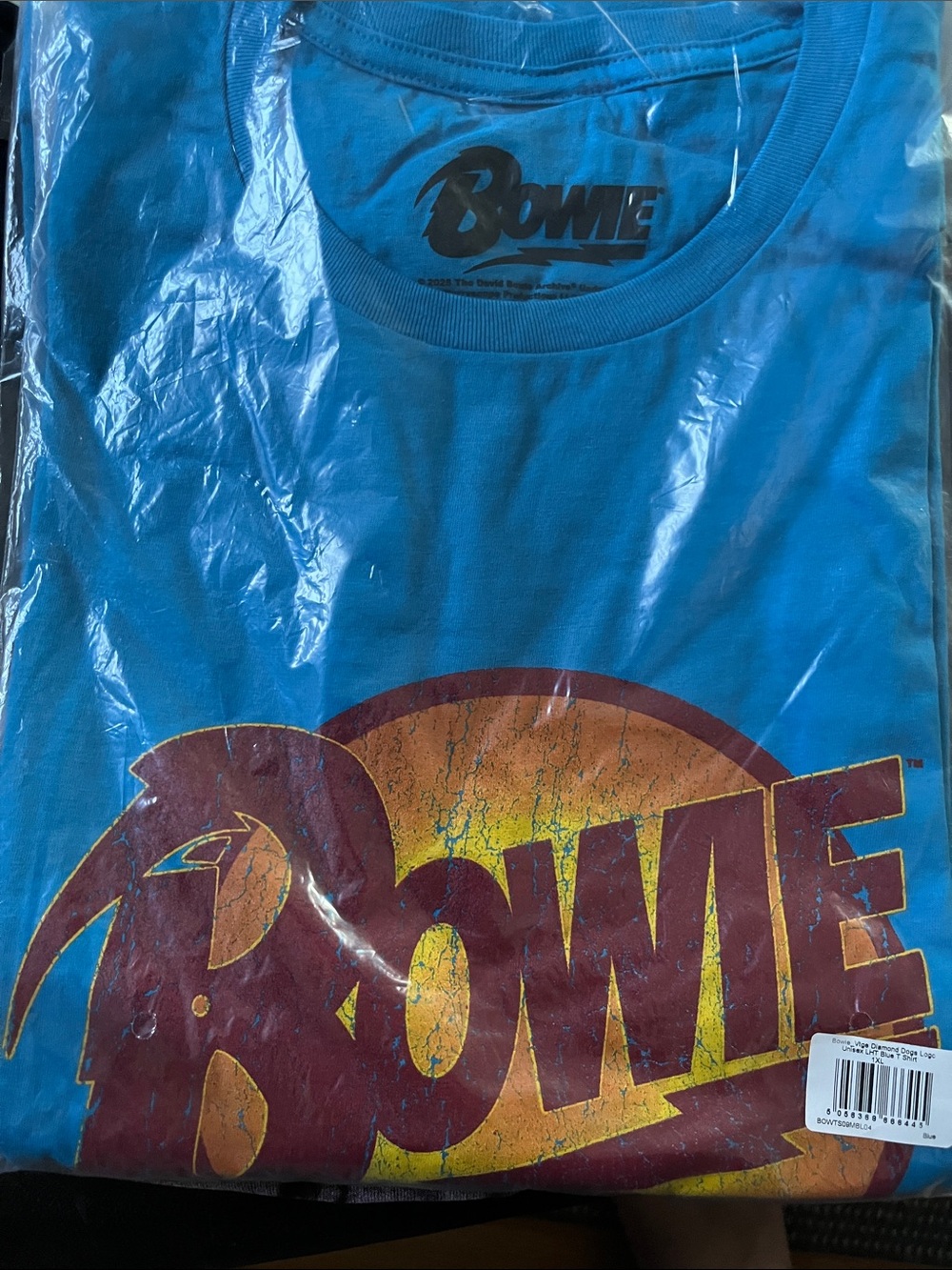 Graphic Tee - Blue Short Sleeve Band Shirt